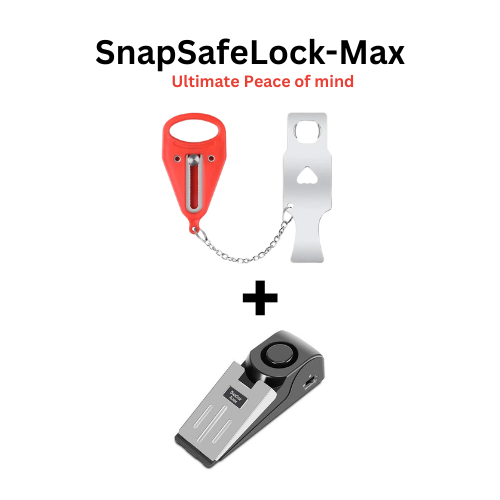 SnapSafeLock™ - Portable Security Lock for Everywhere