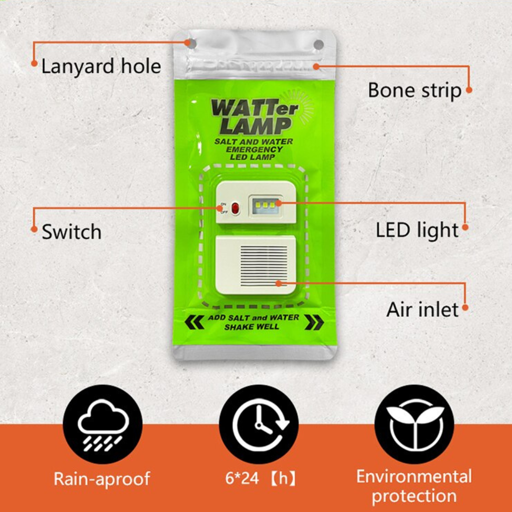 SaltGlow™ Emergency Light Bag