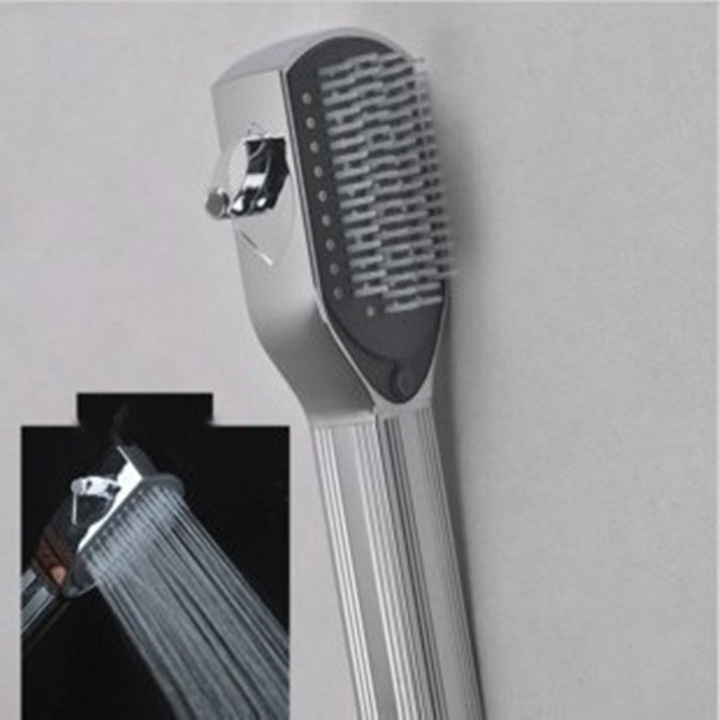 Massage Hand Shower Handheld Dual Use With Comb Spray Head