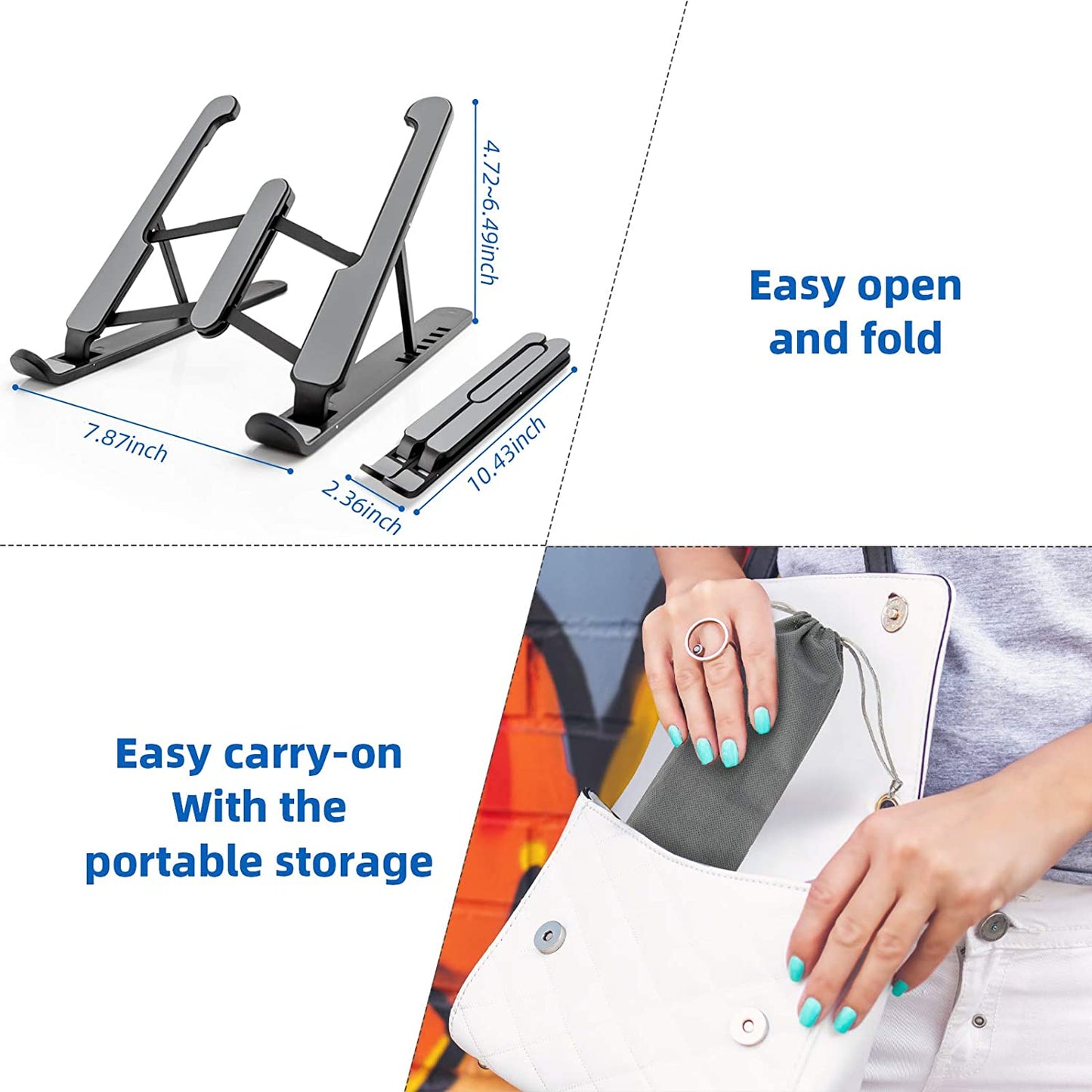 Laptop Holder Foldable Laptop Stand Portable