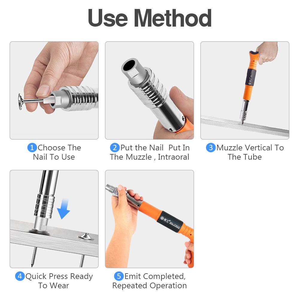 Mini Small Nail Gun Tool For Ceiling Concrete