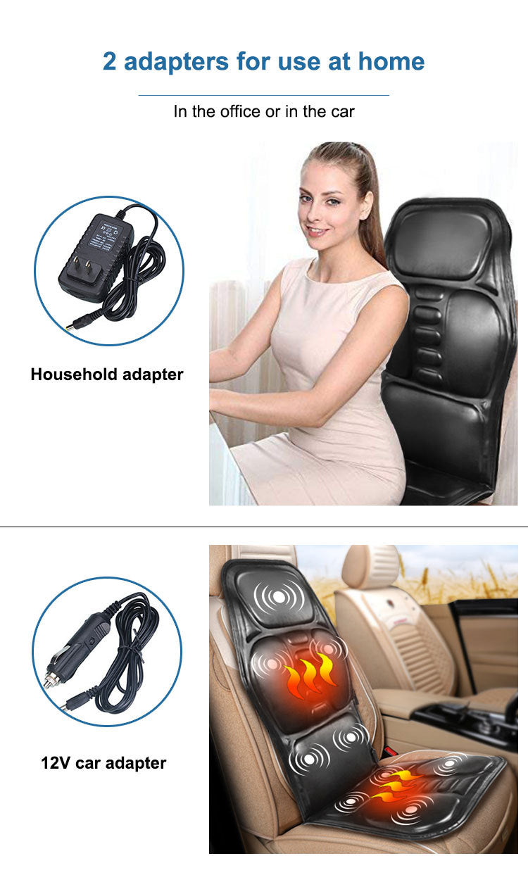 Vehicle Vibration Heating Airbag Multifunctional Massage Pad