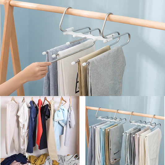 ClosetSpaceSaver™ - 5 In 1 Wardrobe Hanger for space saving